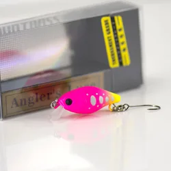Señuelos de Pesca de plástico duro, señuelos Wobbler, trucha, salmón, Countbass manivela, 30mm, 2,2g