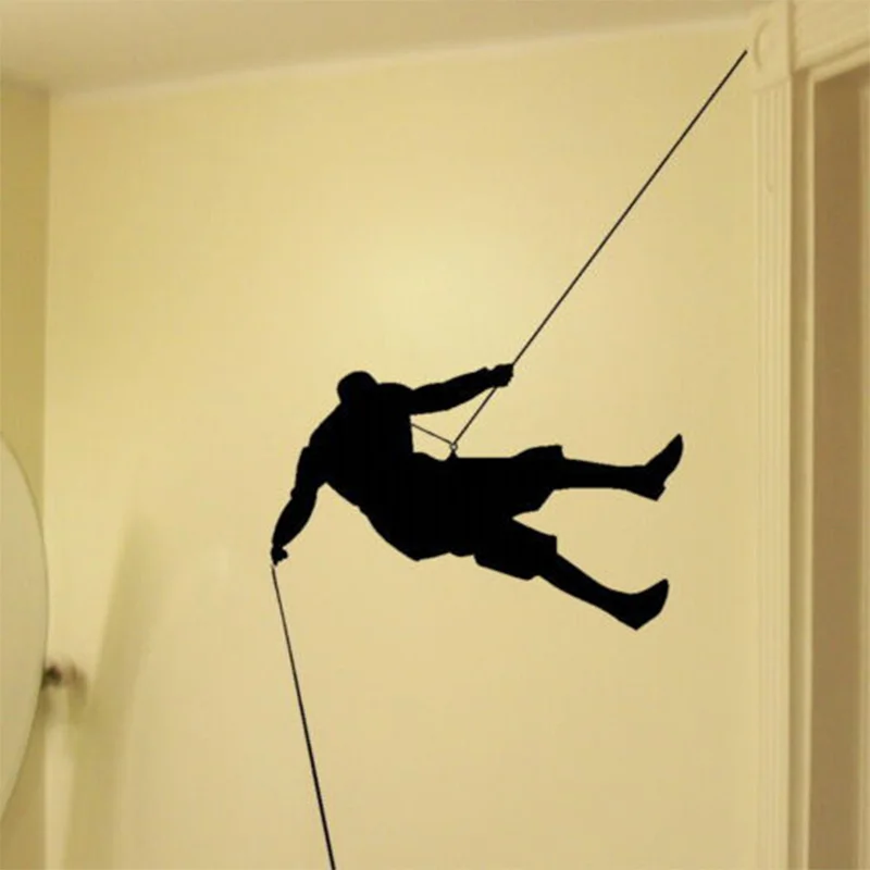 

Rock Climbing Sport Vinyl Decal Stylish Wall Art Decor Wall Sticker Wallpaper