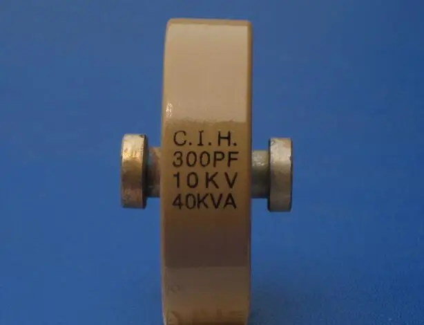 

C.I.H 300PF 10KV 40KVA high frequency high voltage high power ceramic dielectric capacitor high frequency machine accessories