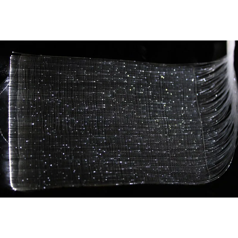 fiber optic RBG FABRIC LED Night Christmas Day Party fabric material desk Cover fabric party night fabrics luxury fun e-textiles