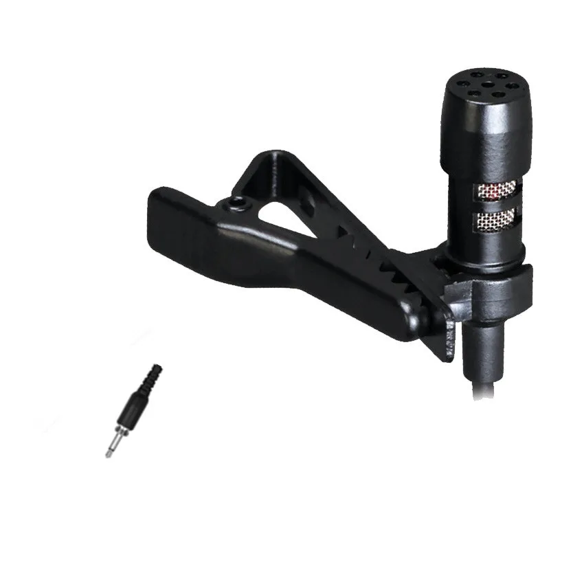 

Professional Lapel Condenser Microphone Computer Microfone for Car Amplifier Transmitter Mobile PC Camera 3.5mm Screw Jack XLR