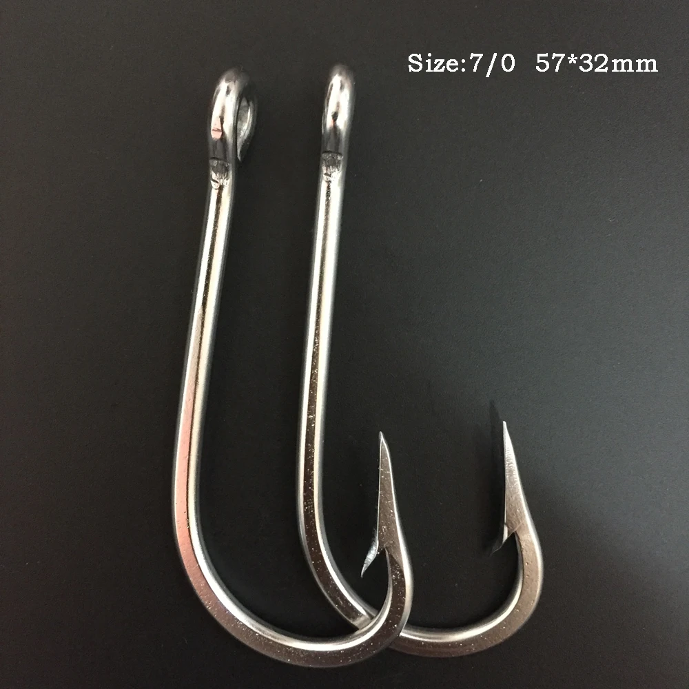 

Stainless steel fishing hook, big game, Mustad J type hook, free shipping, cn03 7/0, 20PCs