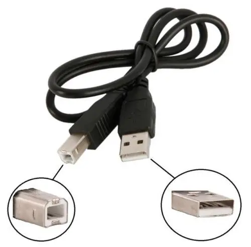 1m USB 2.0 Printer Cable Lead For HP ENVY 120 4500 5530 5532