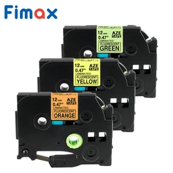 1 pcs Compatible for Brother P touch Label Tape TzeD31 Tze-D31 12mm Fluorescent Tape Brother P-touch Label Maker Label Printer