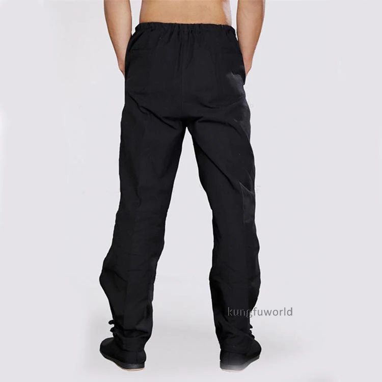 Chinese Wushu Kung fu Pants Martial arts Tai chi Wing Chun Trousers 100% Cotton