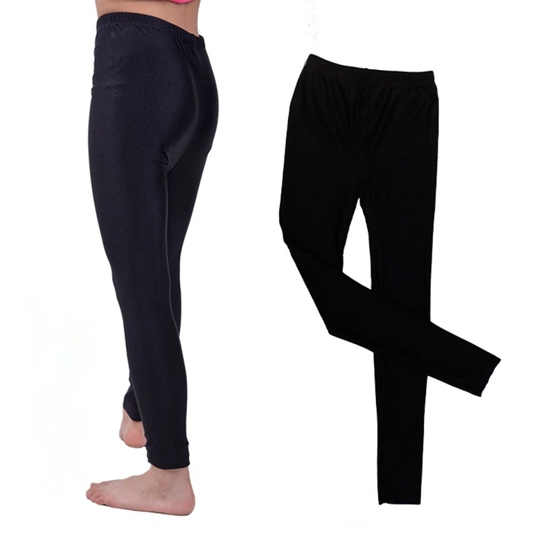 Adult Girls Spandex Nylon Stirrup Leggings Ballet Dance for Gymnastic Thick Velvet Leggings