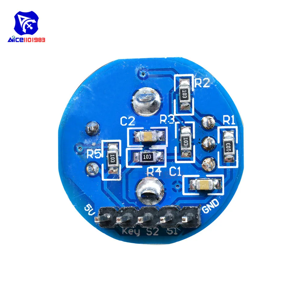 Rotary Encoder Module 5V Brick Sensor Development Round Audio Rotating Potentiometer Knob Cap for Arduino