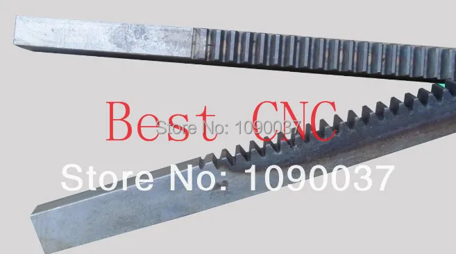 CNC Rack Gear Mod 4 40x40x1000mm spur gear 45 steel  4 mod cnc rack