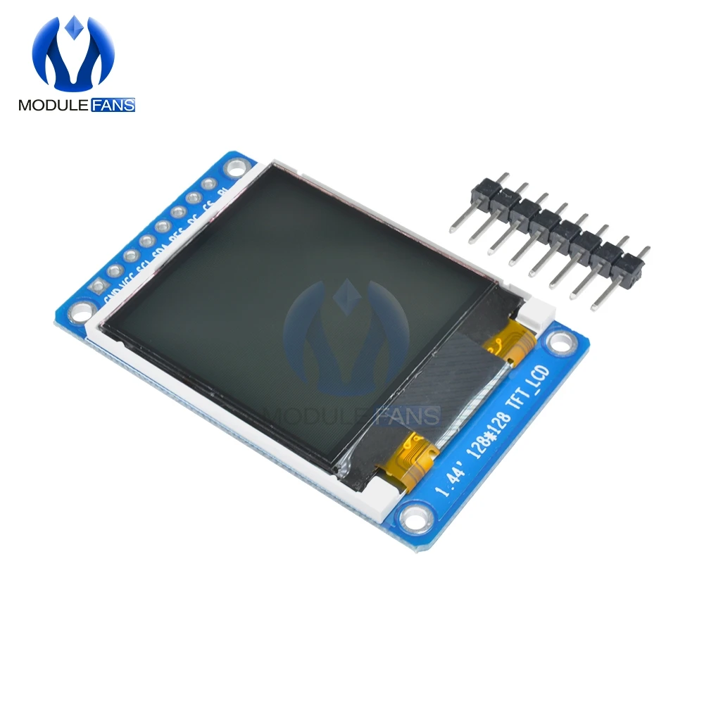 1,44 Zoll 1,44 Zoll serielles 128 x 128 ST7735S Vollfarb-TFT-LCD-Anzeigemodul 8-polige serielle SPI-Schnittstelle 3,3 V Stromeingangsplatine 8P – Detail 6