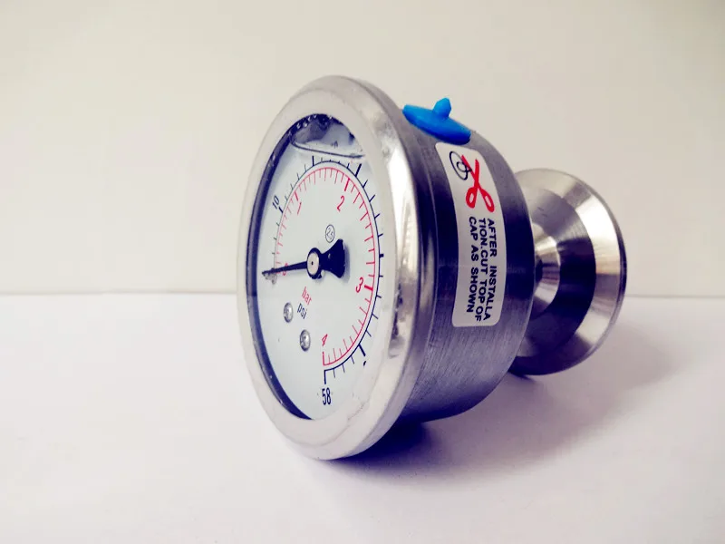 Мини-манометр M14 * 1,5, 0-4 бар