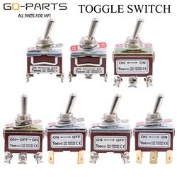 TOOWEI SPST DPDT DPST SPDT Toggle Switch ON-ON ON-OFF-ON ON-OFF AC Power Rocker Switch AC 250V 15A 125V 20A