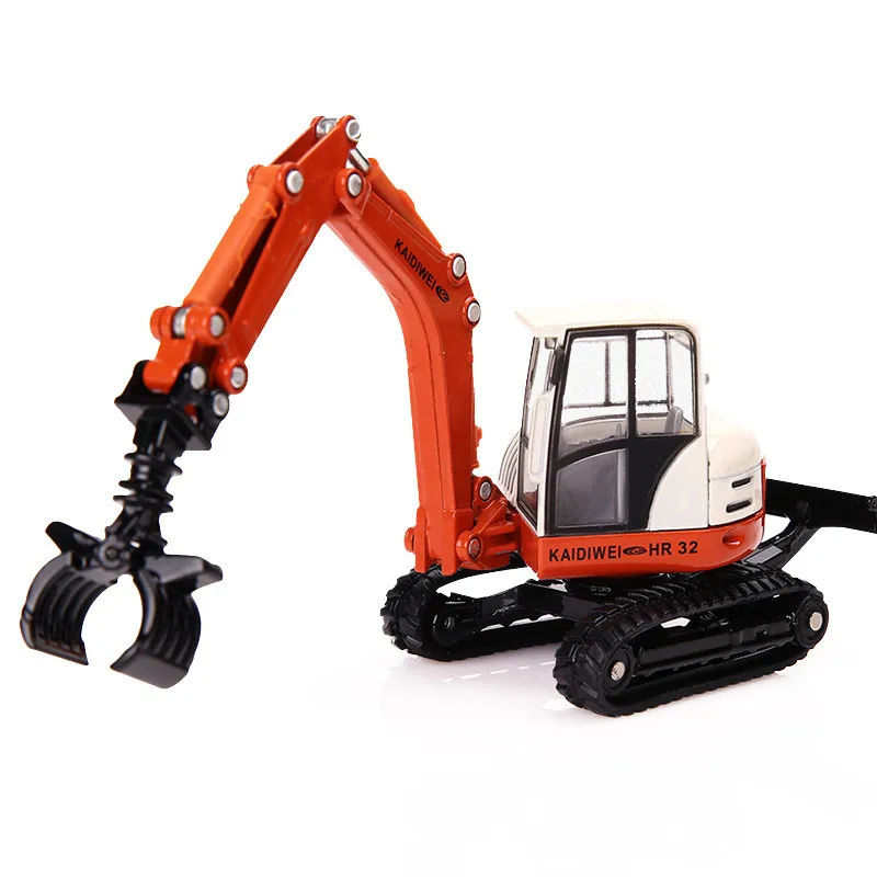 

Hot sale 1:50 crawler-type wood grab alloy model,simulation die-casting engineering model,children's fun toy gift,free shipping