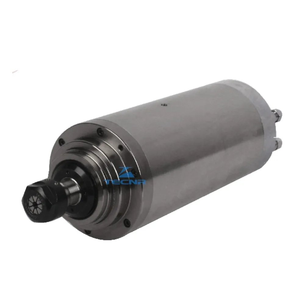 4.5kw water cooling spindle motor 220V 380V  ER20 diameter 100MM for cnc router machine GDZ-100-4.5