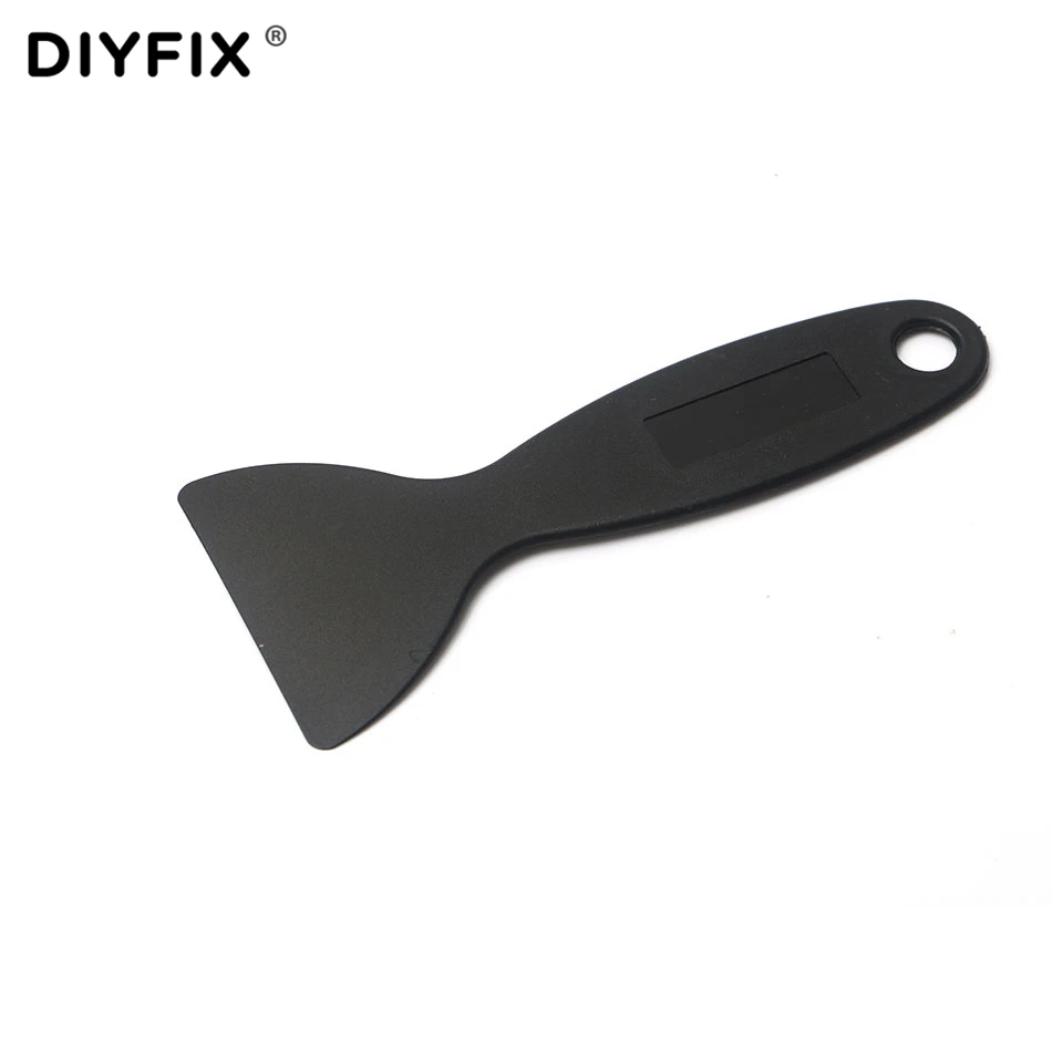 DIYFIX Plastic Scraper Tool for iPhone Samsung Huawei Mobile Phone Screen Protector Film Install Pasting Tool Squeegee