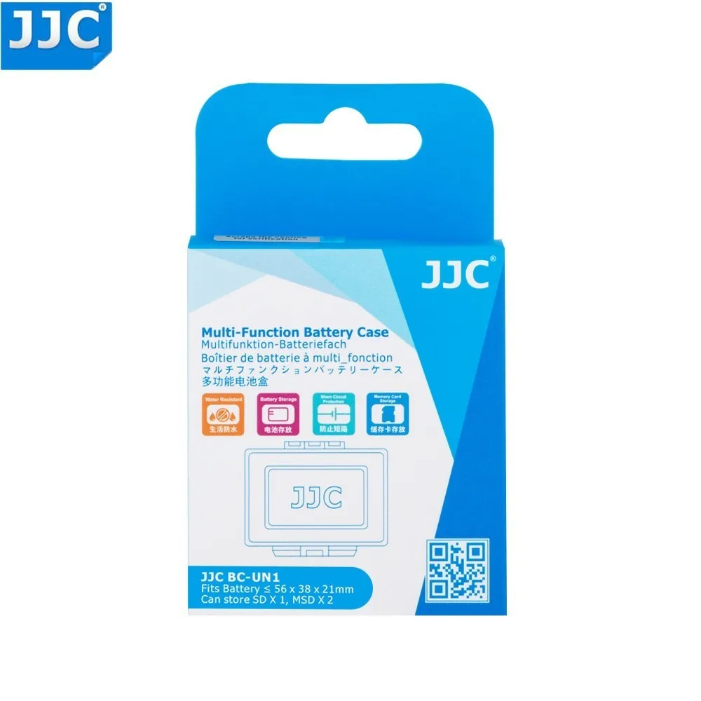 JJC Camera Battery Case Memory  Card Case Box for SD MSD Card for Canon LP-E17 LP-E10 LP-E8 LP-E6 Nikon EN-EL20 EN-EL19 EN-EL15