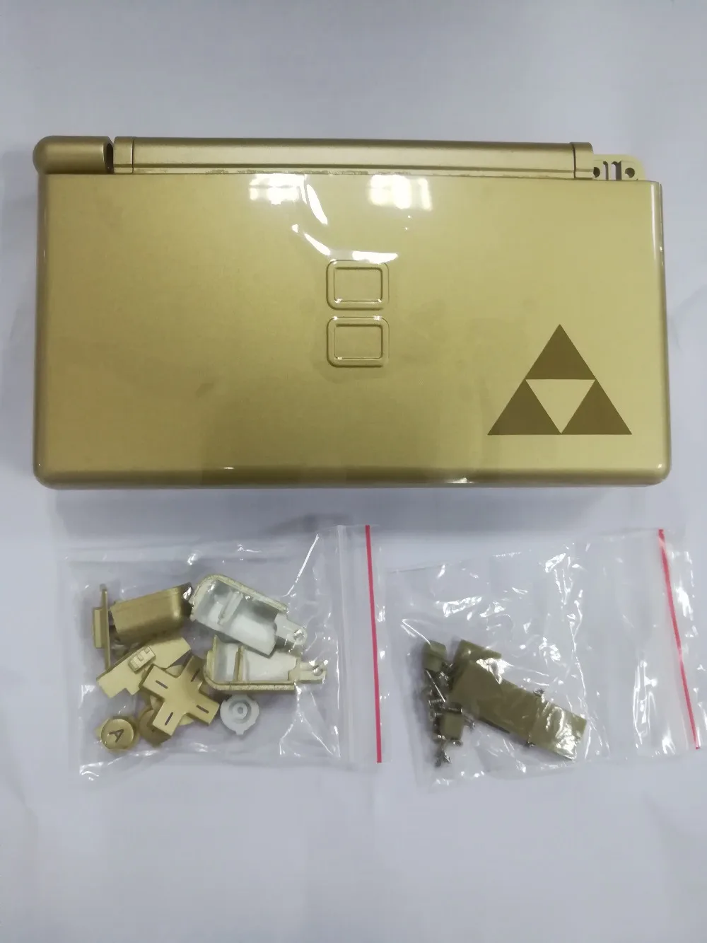 

Gold Color Full Housing Shell Cover Case Replacement Shell for DS Lite N-D-S-L Console Replacement