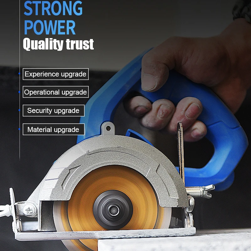 High Power Slotting Cutting Machine Home Stone Woodtile Wall Slot Cutting Multi-function Circular Saw Machine