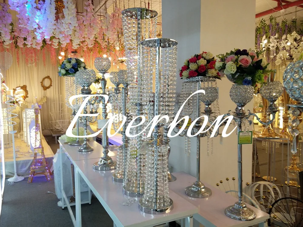 wedding decoration table centerpiece vases metal flower vase gold silver trumpet vase anniversary ceremony party decor supplies image 6