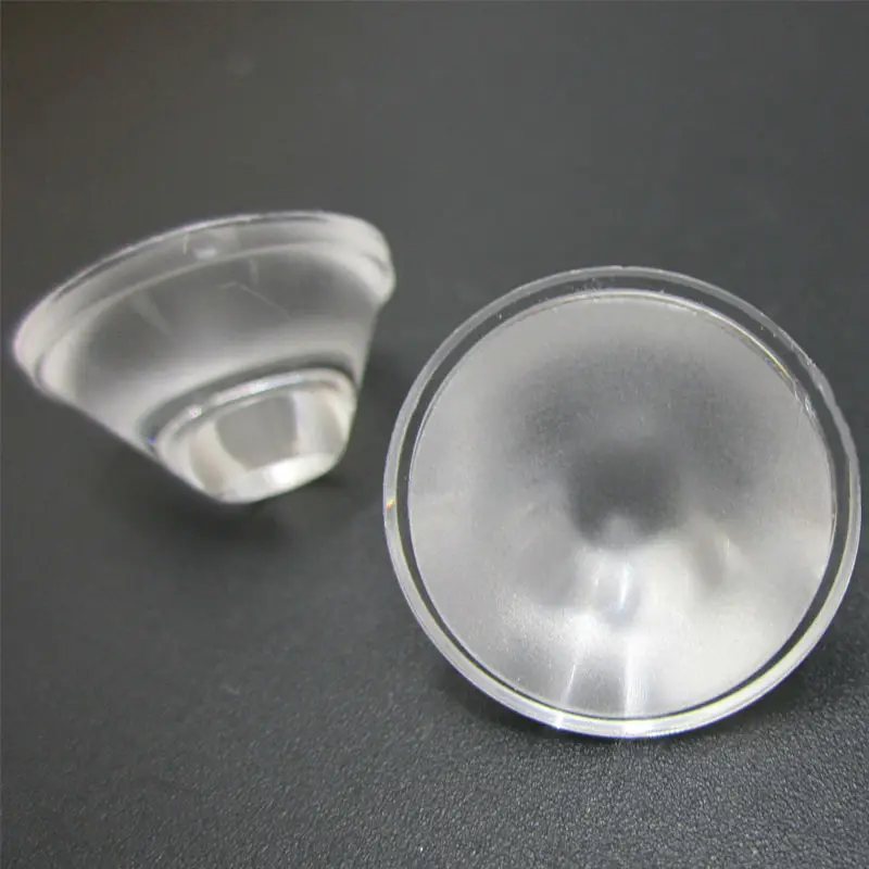 20mm Optical LED Lens PMMA Acrylic Flat Frost Lenses 5 10 15 30 45 60 90 120 Degree For 1 3 5 Watt High Power LED Chip