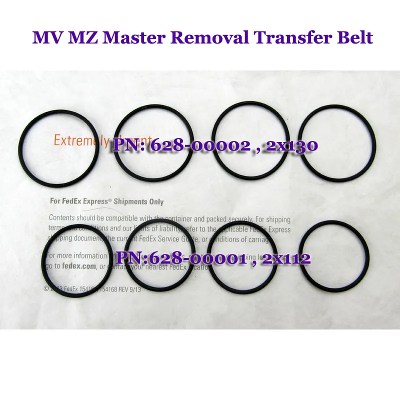 Master Disposal Transfer Belts for Graph Printer  MV MZ mz779 8pcs/lot  628-00002 628-00001 Master removal z32