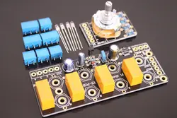 4 Way Audio Input Choose Board / Stereo Audio Selector Switch Board For AMP DIY