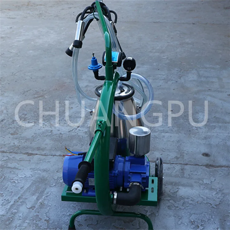 

New Model Mobile Milking Machine for Goat