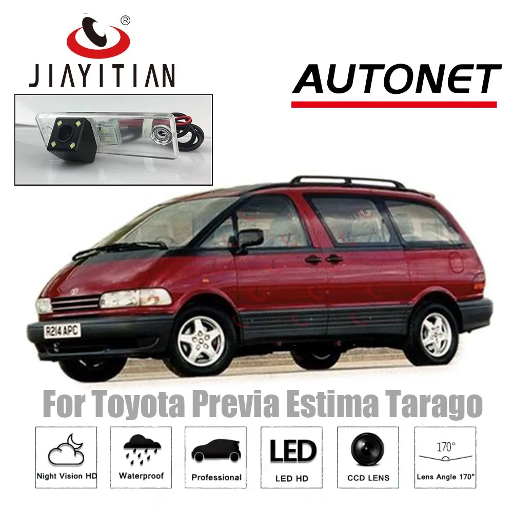 

Задняя камера JiaYiTian для Toyota Previa Estima Tarago XR10/XR20 1990 ~ 1999 CCD камера заднего вида с ночным видением для номерного знака