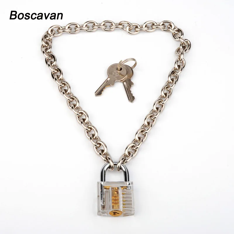 قلادة رجالية للجنسين ، سلسلة على شكل حرف O ، أنيقة ، شديدة التحمل ، مع قفل ، رابط معدني ، مجوهرات S M L XL