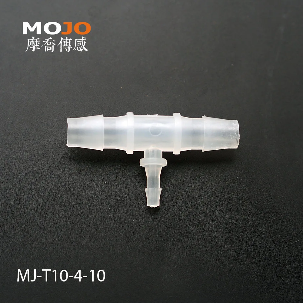 

2020 MJ-T10-4-10 Reducing multiple tee hose connector 10 mm to 4mm barbed type connectors (1000pcs/lots)