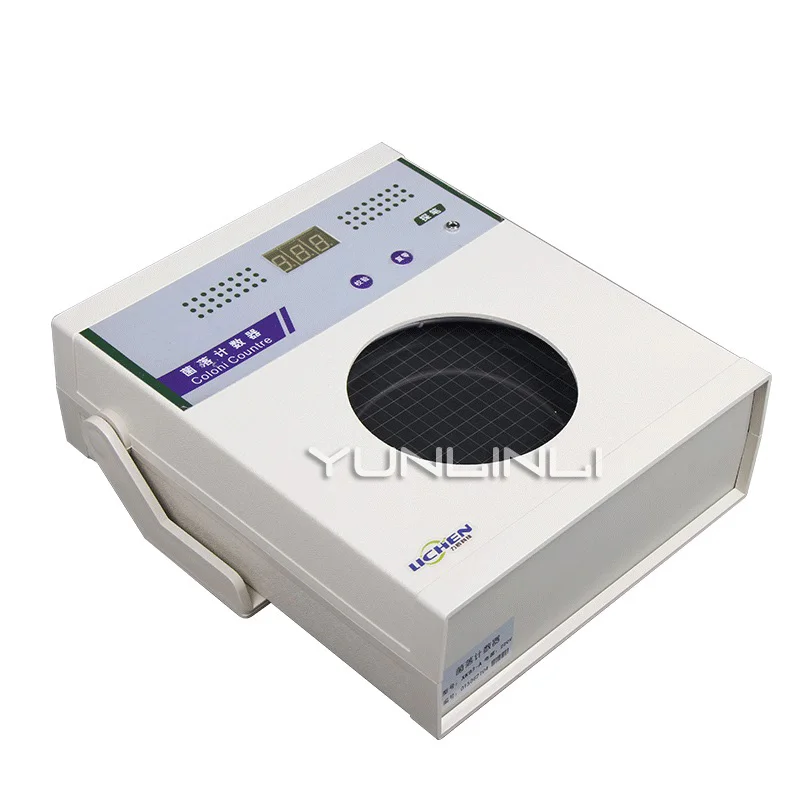 Colony Counter 220V Semi-automatic Bacterial Tester Digital Display Bacterial Reading Instrument Testing Machine XK-97A