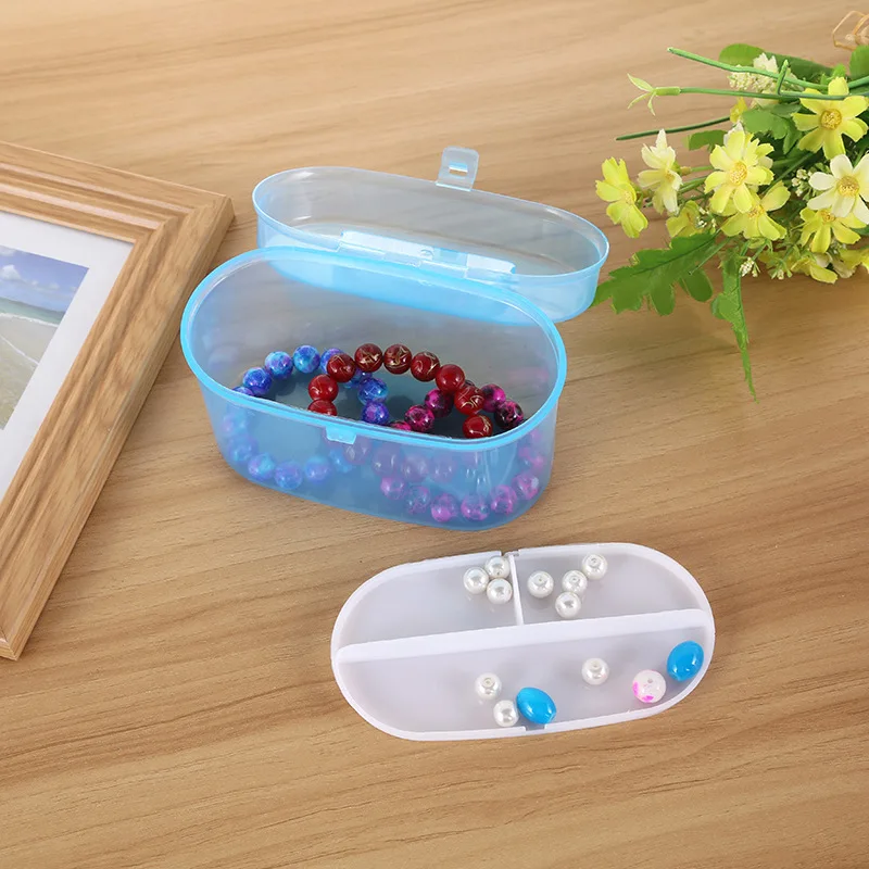 Polychromatic portable Plastic Barrel gift Double layer of leather Toys jewelry Stationery travel Underpants Socks Storage box