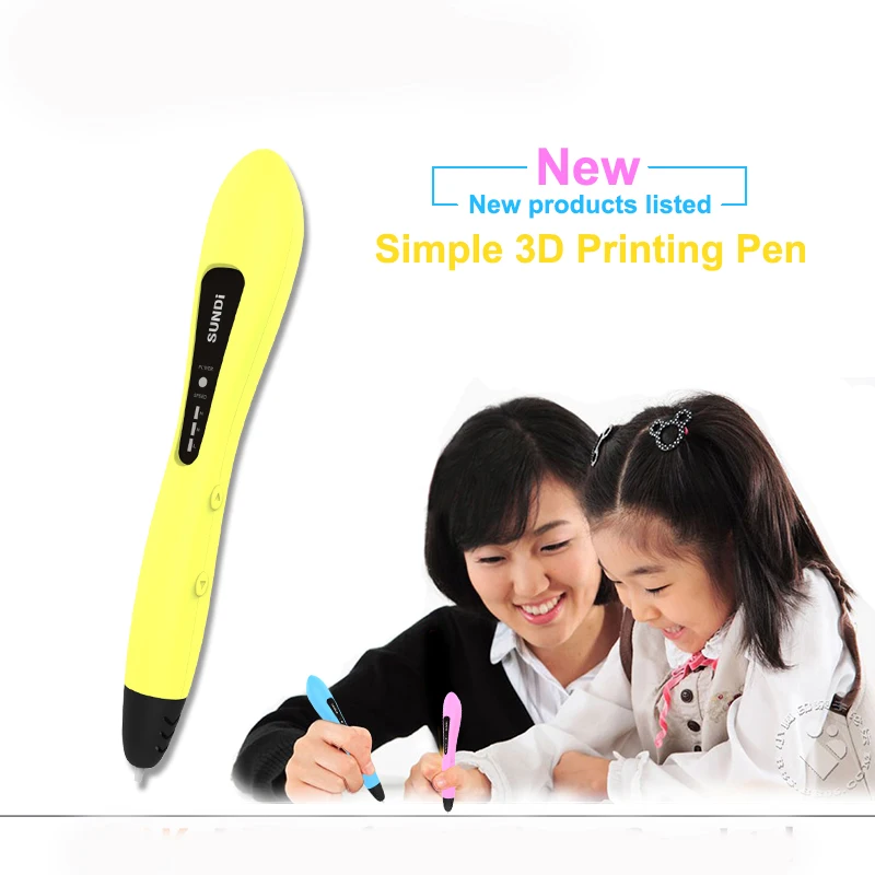 3D caneta de corrente Contínua de baixa temperatura caneta desenho Estereoscópico DIY ferramenta de Sol