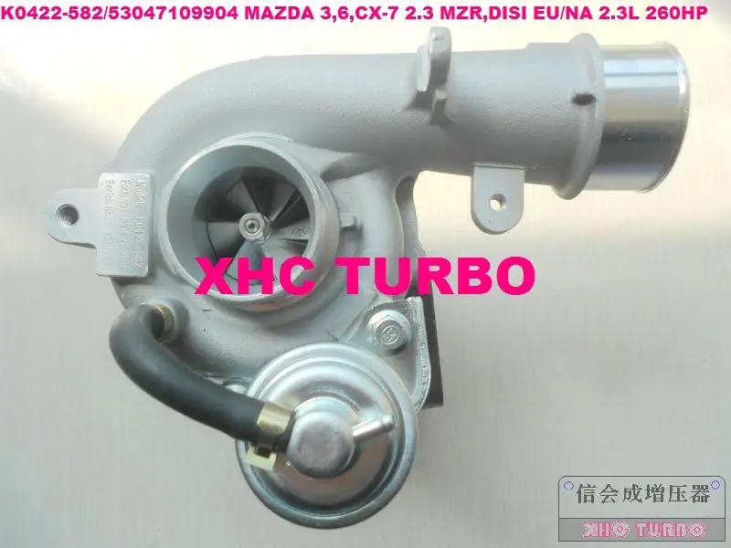 NEW K0422-582/53047109904 Turbo Turbocharger for MAZDA 3,6,CX-7 2.3 MZR,DISI EU/NA 2.3L 260HP 2005-