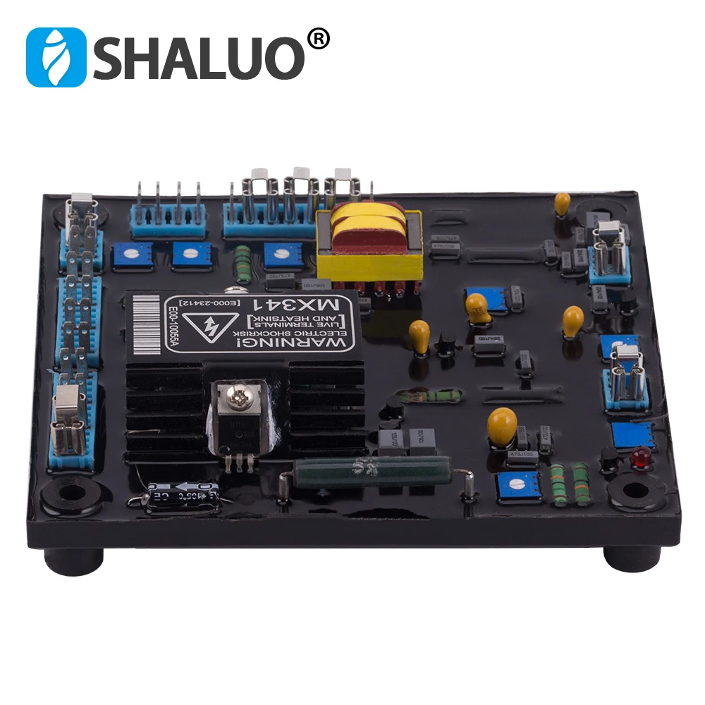 Generator Automatic voltage regulator MX341 AVR Permanent magnet Diesel brushless alternator Power regulator stabilizer view 2