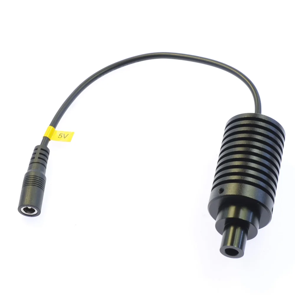 10mm 3W 6500K Coaxial Point LED Spot Light Lamp Adjustable Bright Illuminato + 100V-240V Adapter for Microscope Camera