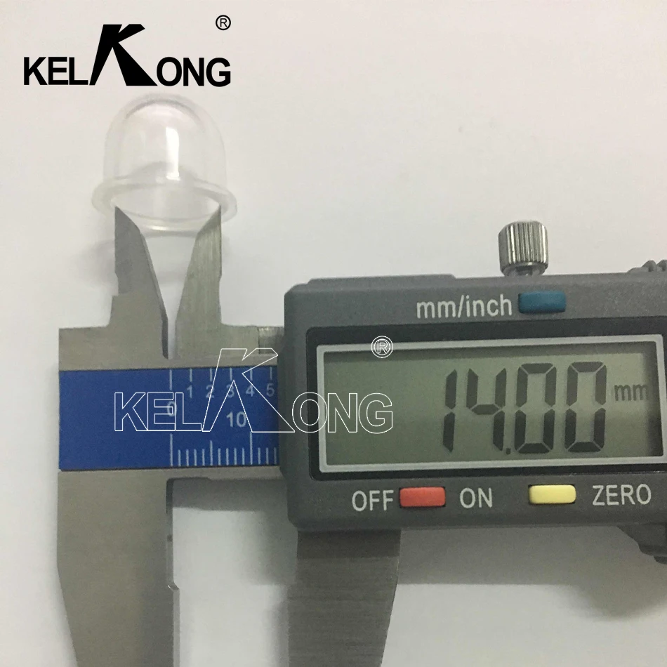 KELKONG 5Pc 15mm Transparent Fuel Pump Carburetor Oil Bubble Primer Bulb For Chainsaw Trimmer Brushcutter