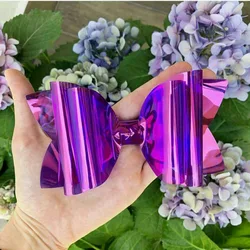 5 inch Waterproof Princess Hairgrips Jelly Bows Hair Bows Hairpins Dance Party Bow Hair Clip Girls Hair Accessories
