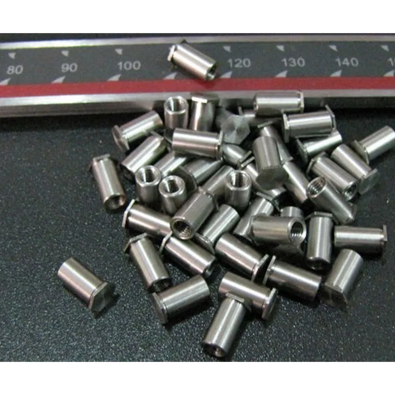 50pcs/lot M3*L(6-25) stainless steel 304 high strength 416 blind hole rivet screw rivet nut rivet sleeve out diameter 4.2 944