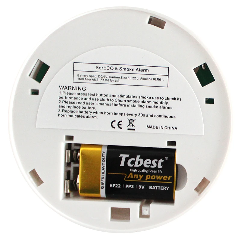 Датчик угарного дыма для домашней безопасности