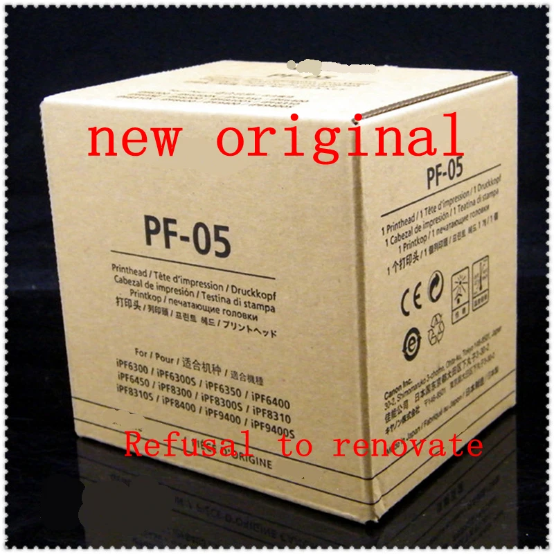 PF-05 New Original Inkjet Print Head PF 05 PF05 Printhead For Canon IPF6300 6350 6410 6460 IPF8300 8310 8410 IPF9410 8400 Nozzle