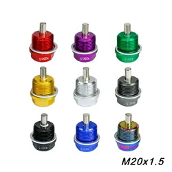 M20*P1.5MM Magnetic Oil Drain Plug Aluminum Bolt/Oil Sump drain plug For All other vehicles with 20x1.5 threaded