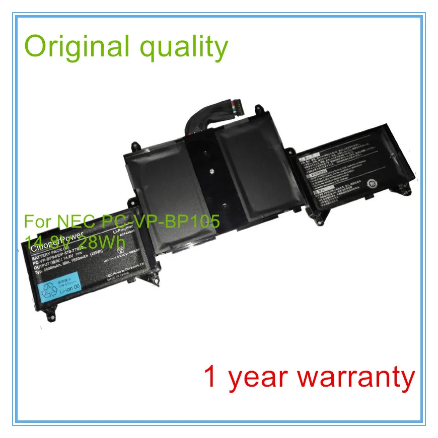 

Original quality laptop batteries for PC-VP-BP105 14.8V 4 cell 28Wh