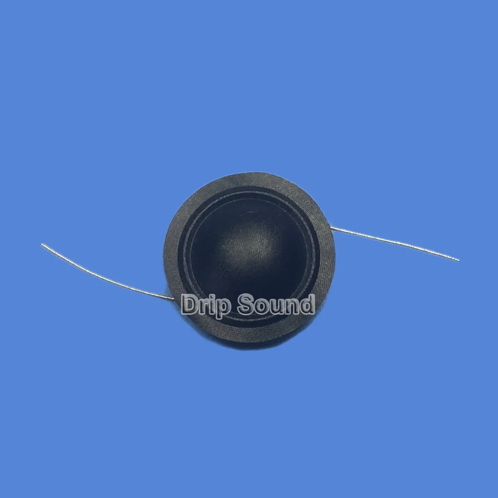 2 قطعة 20.4 مللي متر مكبر الصوت ملف صوتي القرن المتكلم ثلاثة أضعاف الحرير الصوت فيلم الحجاب الحاجز محرك رئيس إصلاح أجزاء # أسود