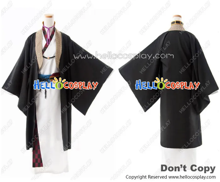 

Hakuoki Hakuouki Shinsengumi Kitan Cosplay Chikage Kazama Costume Kimono H008