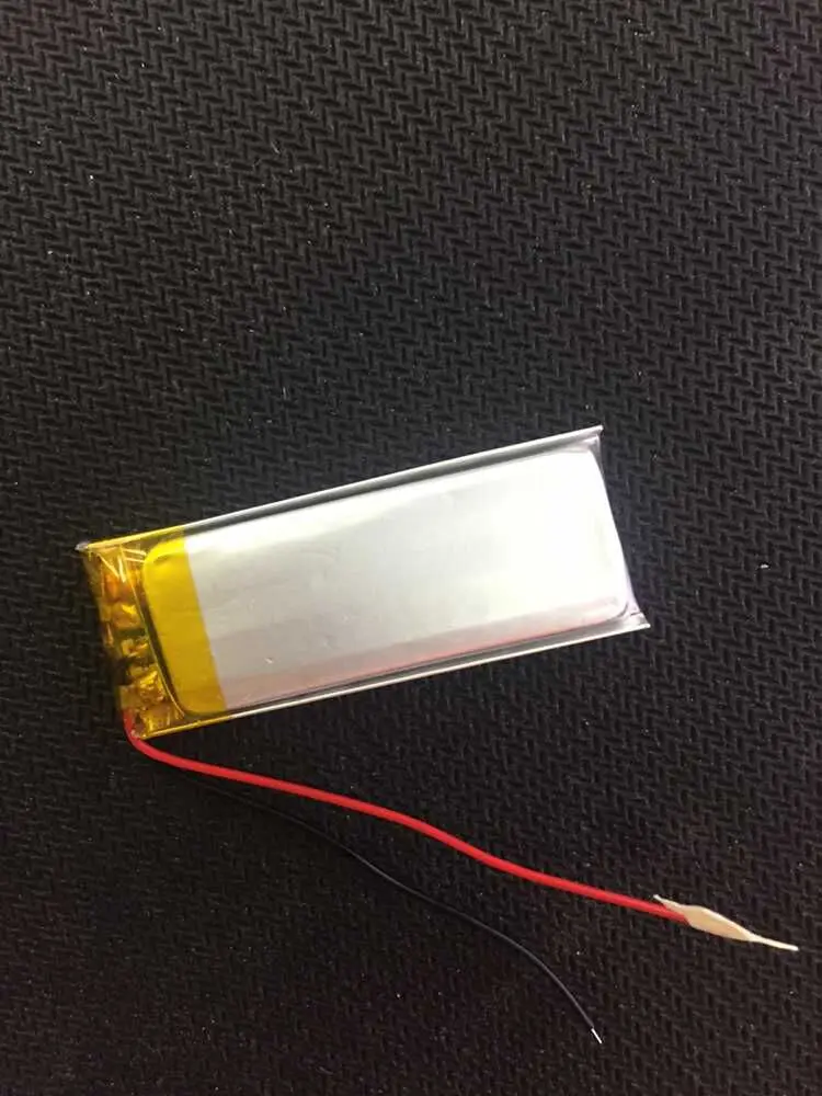 502050 polymer lithium battery 3.7V 500MAH used in recording pens, cards, speakers, digital rechargeable batteries Rechargeable