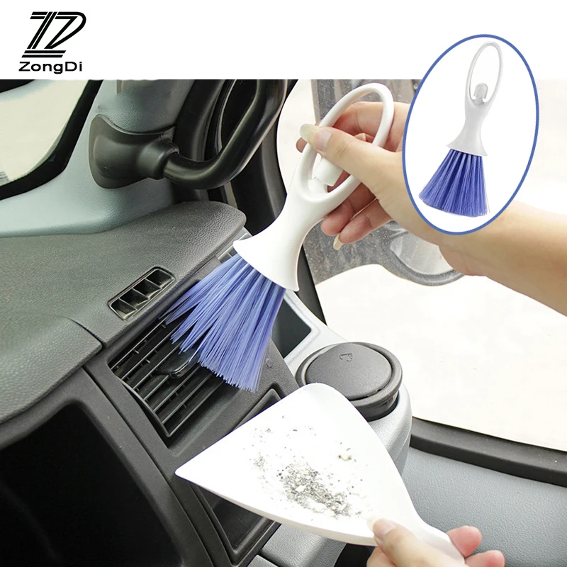 

ZD Car Air Condition Outlet Cleaning Brush Tools For Hyundai Solaris Volvo kia Rio K2 Mini Cooper Mitsubishi Chevrolet Cruze