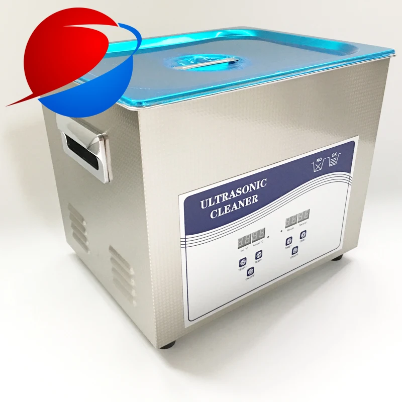 10 liter Digital Ultrasonic Cleaner,110V and 220V 40khz includes cleaning basket and Lid