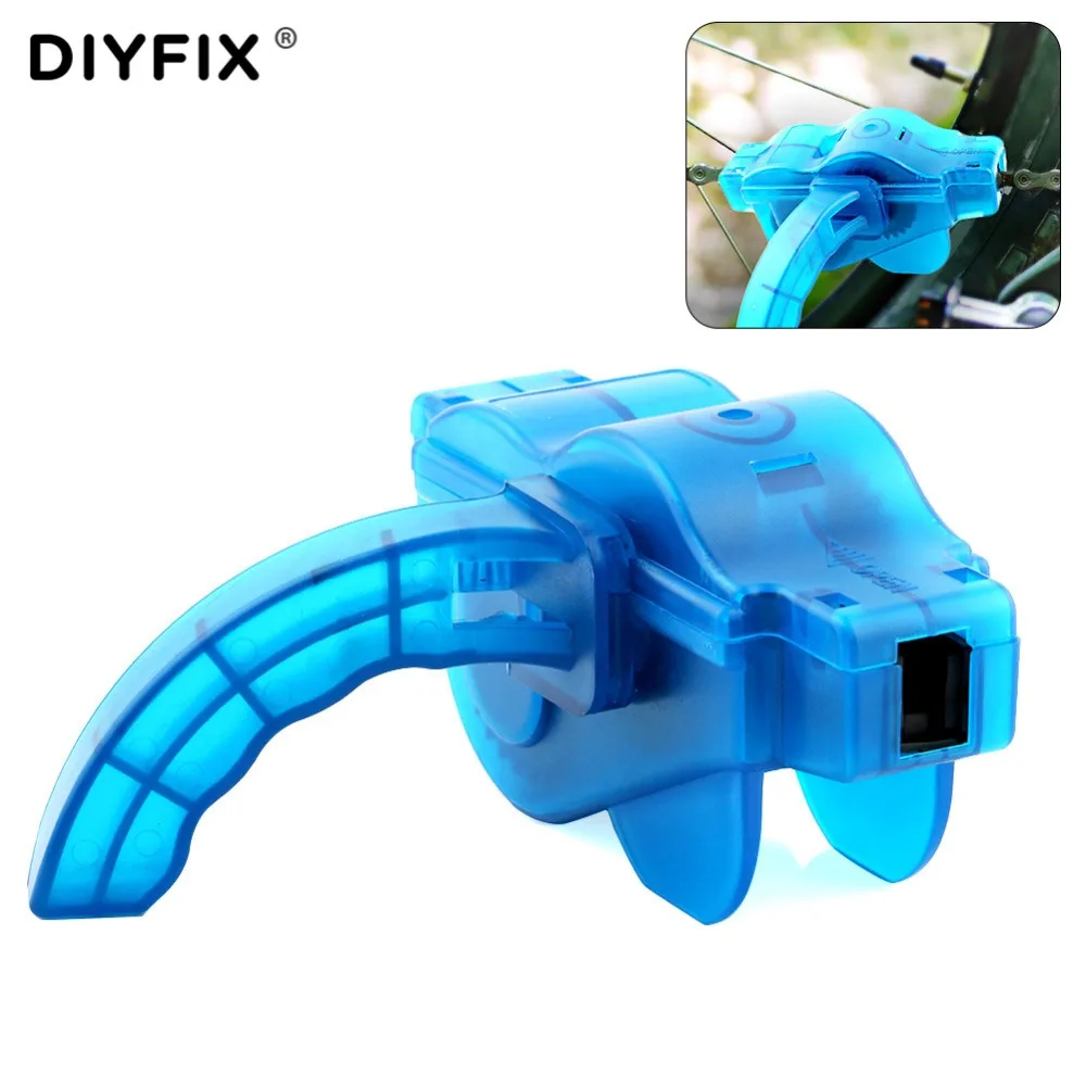 DIYFIX Portable Bicycle Chain Cleaner Bike Clean Machine Brushes Brushes Mountain Road Bike Cycling Cleaning Kit Outdoor Sports