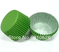 100Pcs White Black Brown Green Red Plain Solid cupcake liner baking cup muffin paper case cake wrapper box case mold for bakery