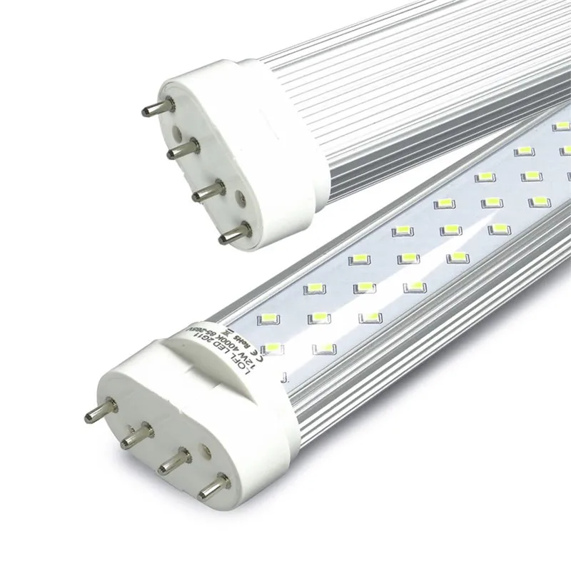 Imagem -02 - Lâmpada de Led de Boa Qualidade 2g11 Tubo de Luz Led 12w 15w 18w 25w 30w Luz de Led Emissora Smd ce e Rosh Branco Quente e Frio